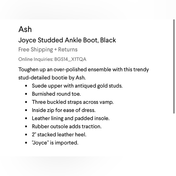 Ash Joyce boot - Picture 4 of 10